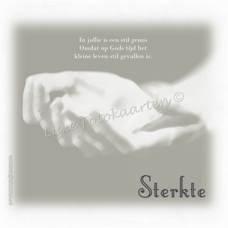 Oprechte Deelneming - Kind Lege handen